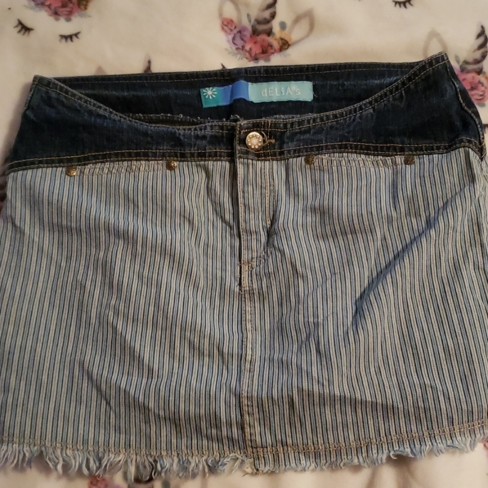 Delia's jean skirt